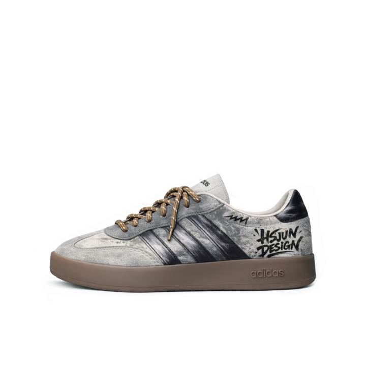 Adidas Adidas BARREDA Mist Scene Distressed T Trainers Rubber Abrasion Resistant Slip Resistant Low top German Army Trainers