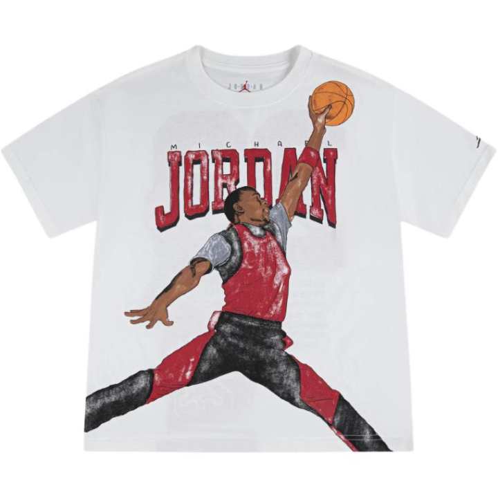 Jordan Jordan Kids T Shirts Crew Neck Moderate