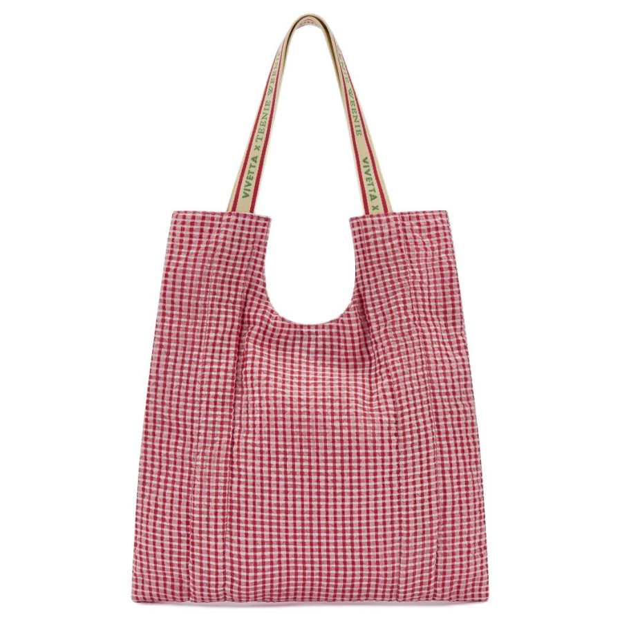 Teenie Weenie Fabric Handbag Regular Women's Red