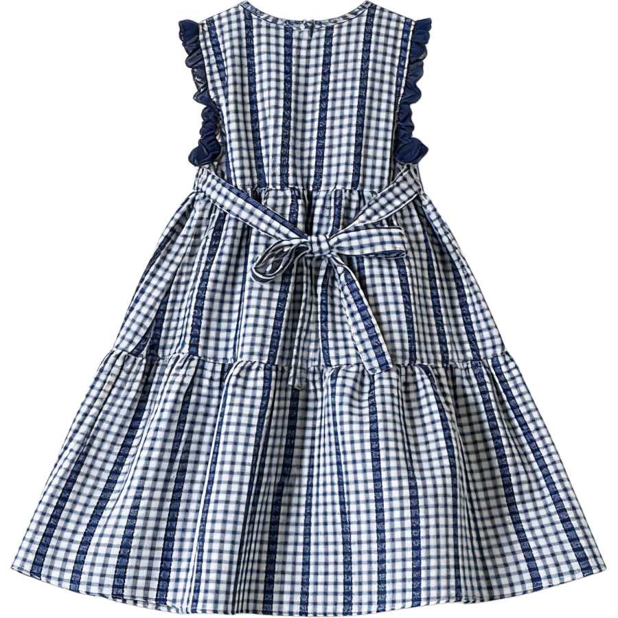 YALU Kids Dresses Crew Neck Moderate Long