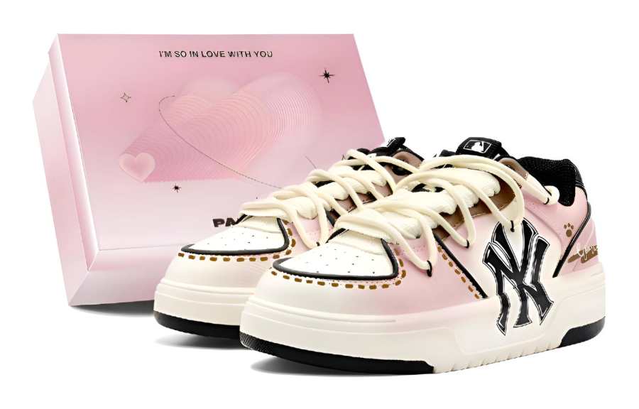 MLB MLB Chunky Liner Skateboard Shoes Unisex Low Top White