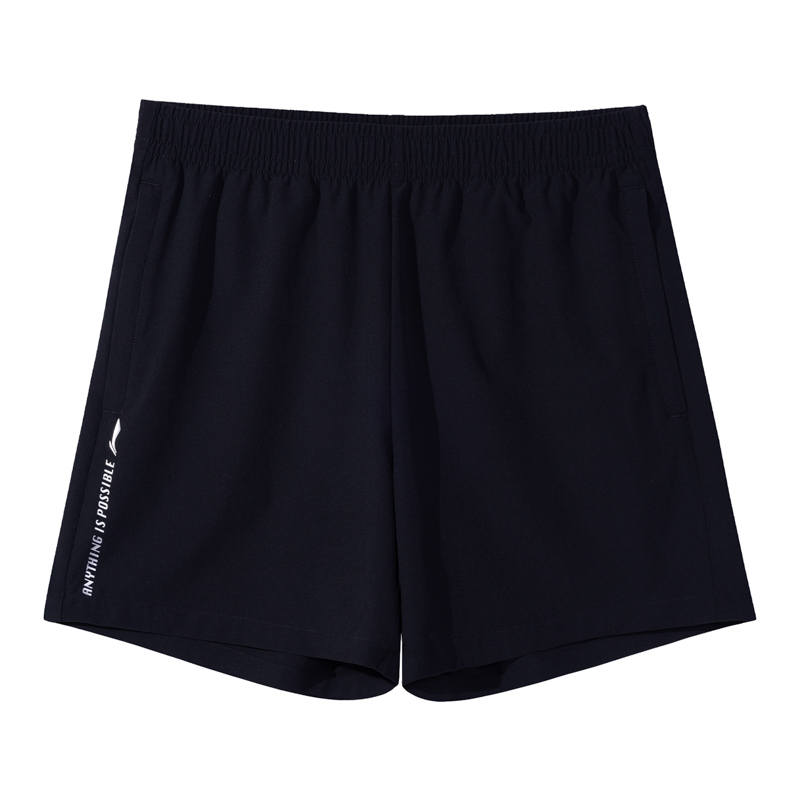 Li-Ning Li Ning Sports Shorts Women's Black Thin Woven Shorts