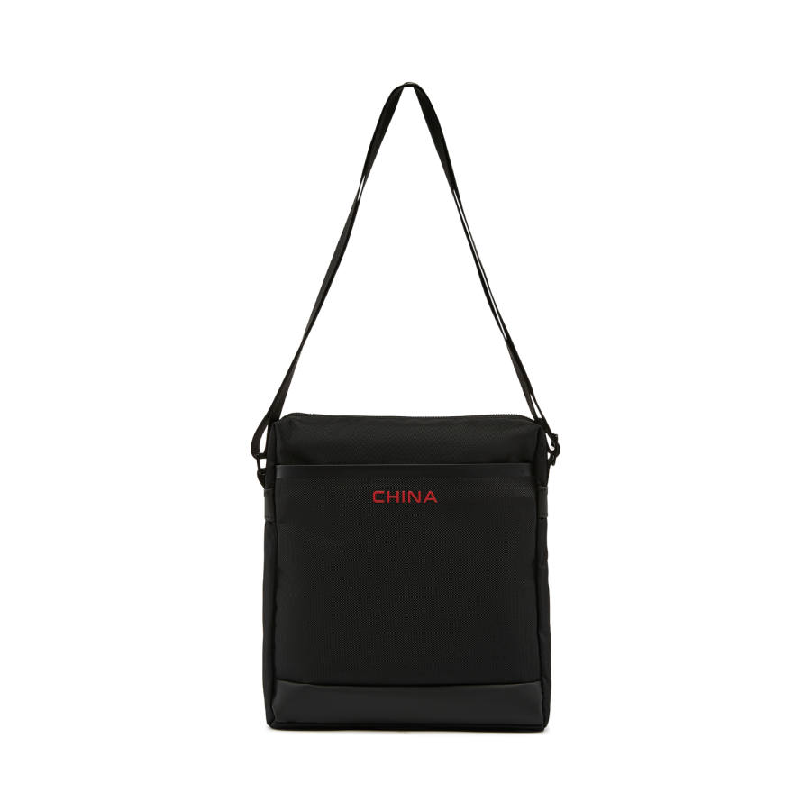 Li-Ning Li Ning Qingmu Polyester Crossbody Bags Unisex Black