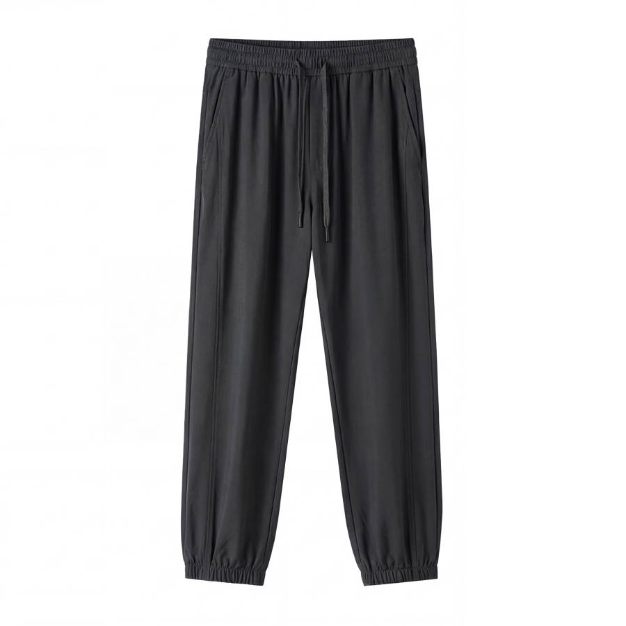 Hodo Casual Pants Men's Moderate Straight Fit Pants