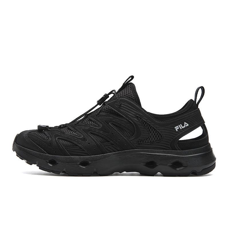 FILA WAVY 1+ River Trekking Shoes Men's Black/Shadow Black Gray