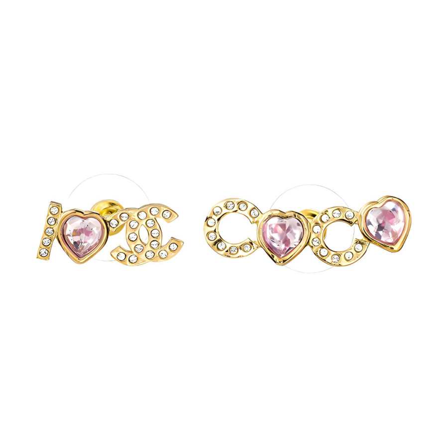CHANEL CHANEL Pre Owned 1986 1988 Coco Mark Earrings