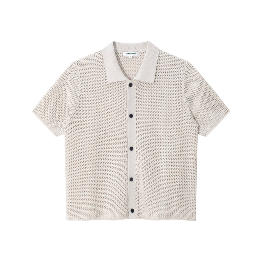 CLIMAX VISION CLIMAX VISION Shirts Unisex Lapel Moderate Shirt