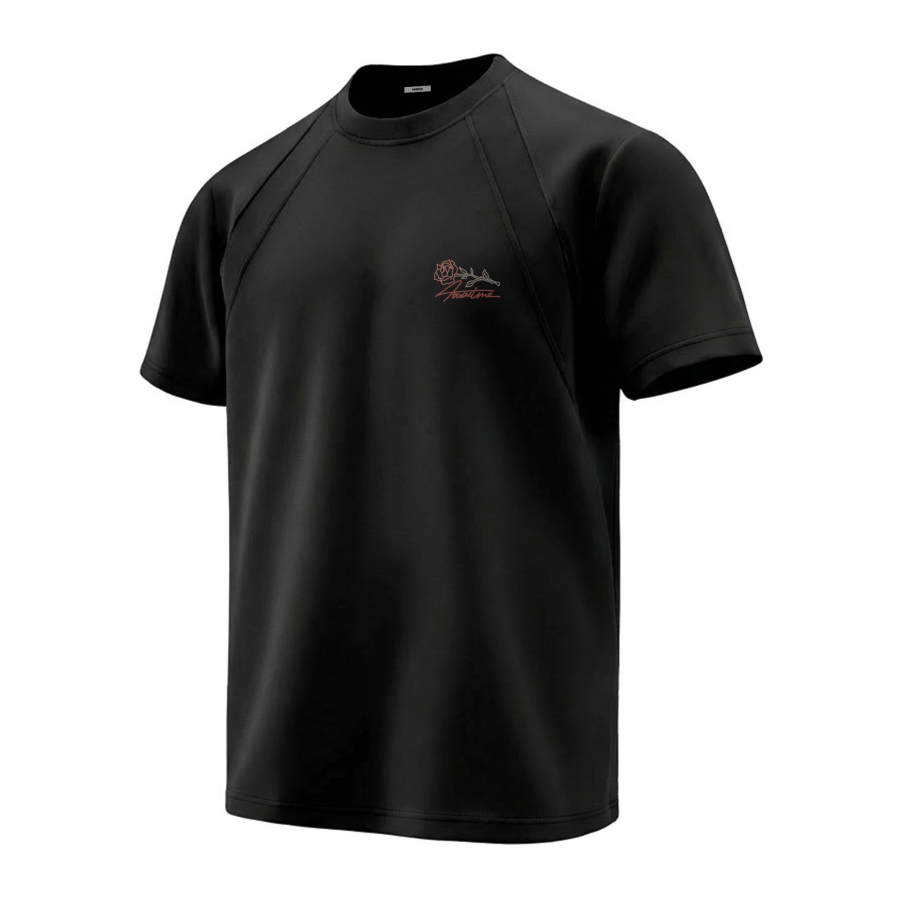 MINISO T Shirts Unisex Crew Neck Moderate Straight Fit