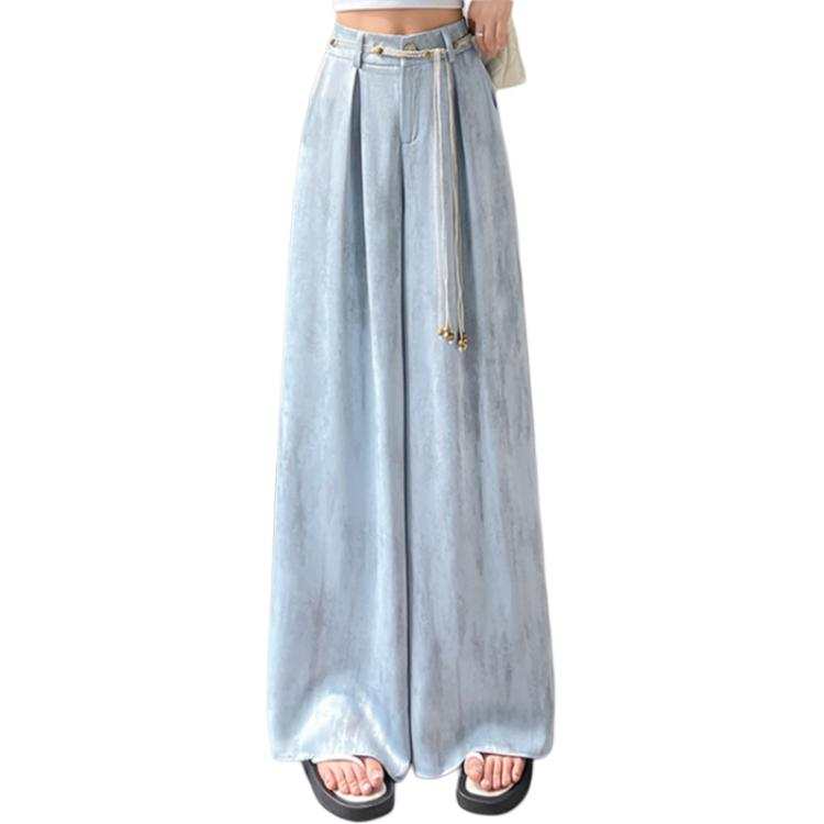 JBBCN Casual Pants Women's Thin Wide Leg Pants