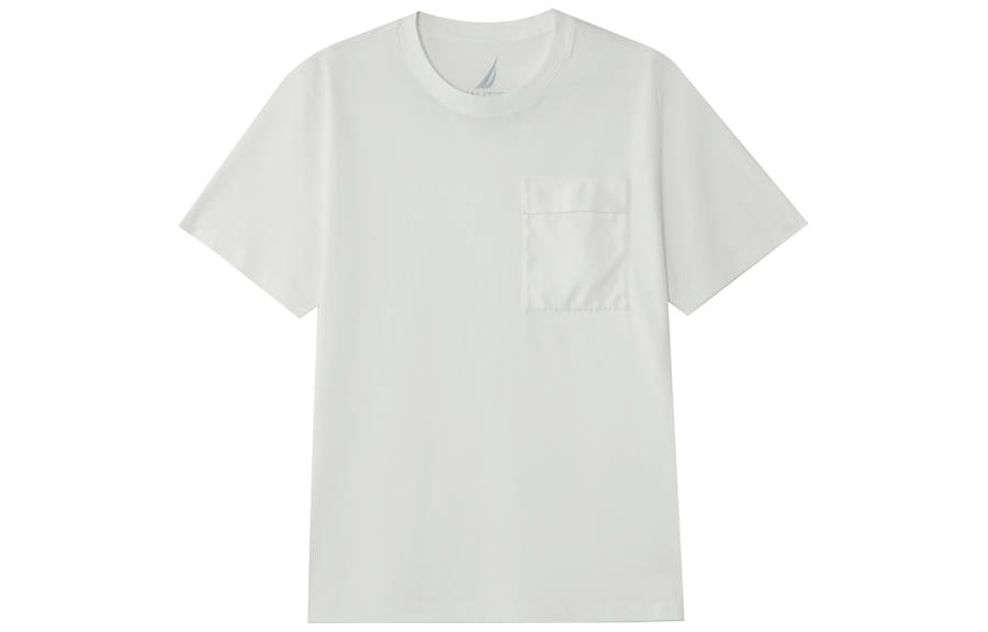 NAUTICA T Shirts Men's Crew Neck Moderate Straight Fit