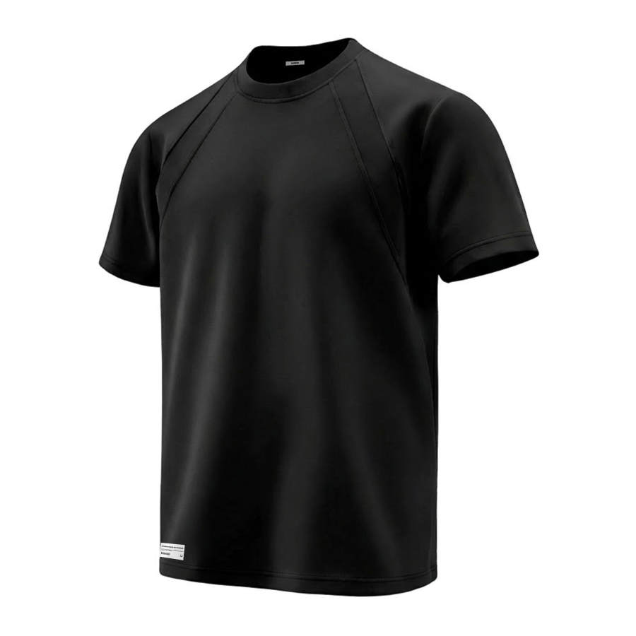 MINISO T Shirts Unisex Crew Neck Moderate Straight Fit