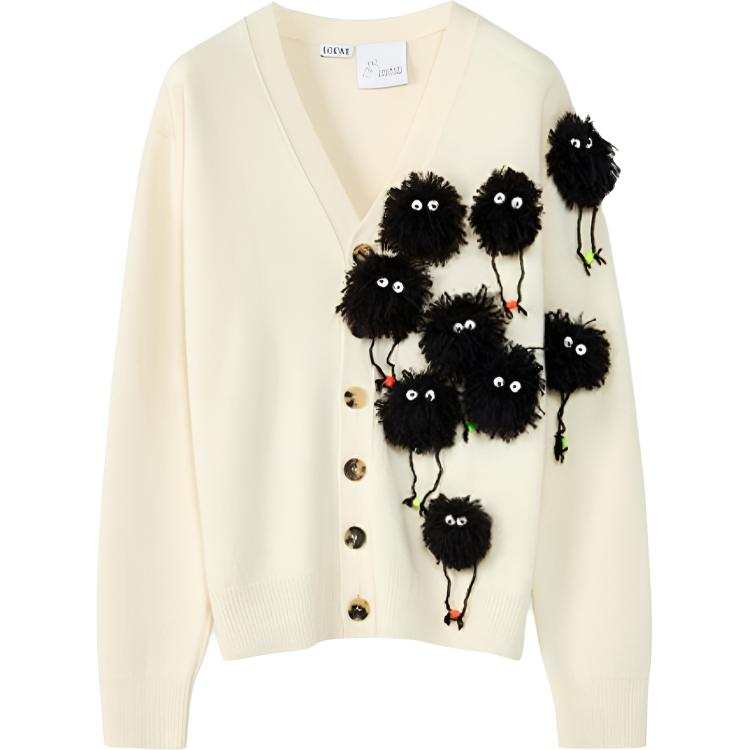 LOEWE x QIANYUQIANXUN Spirited Away SS22 Knitwear Women's Beige