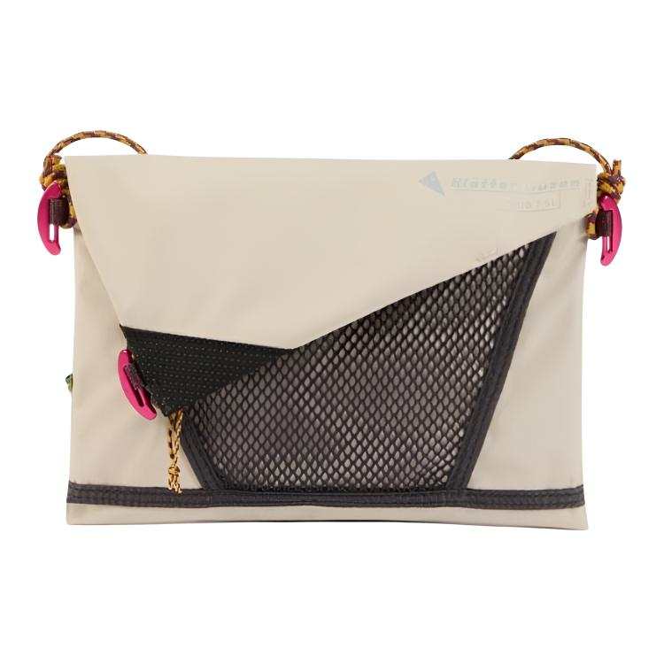 Klattermusen Nylon Crossbody Bags Unisex Butter Gray