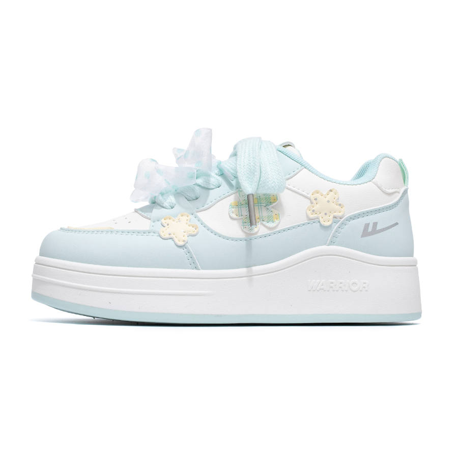 Warrior Youth Campus Style Height Increasing Abrasion Resistant Lightweight Low top Casual Shoes Women's
