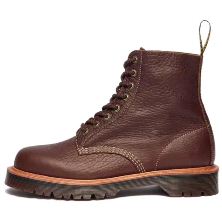 Dr.Martens Dr.Martens 1460 Leather Short Combat Boots Unisex Tan