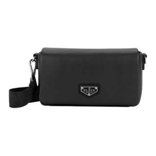 PHILIPP PLEIN Cow Leather Baguette Bag Crossbody Bag Women's Black
