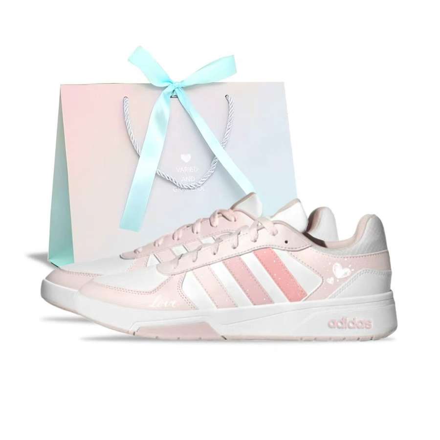 Adidas Adidas COURTBEAT Artificial Leather Lightweight Breathable Low top Skateboard Shoes Unisex