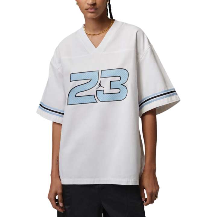 Jordan Jordan Flight T Shirts Women's White V Neck Moderate