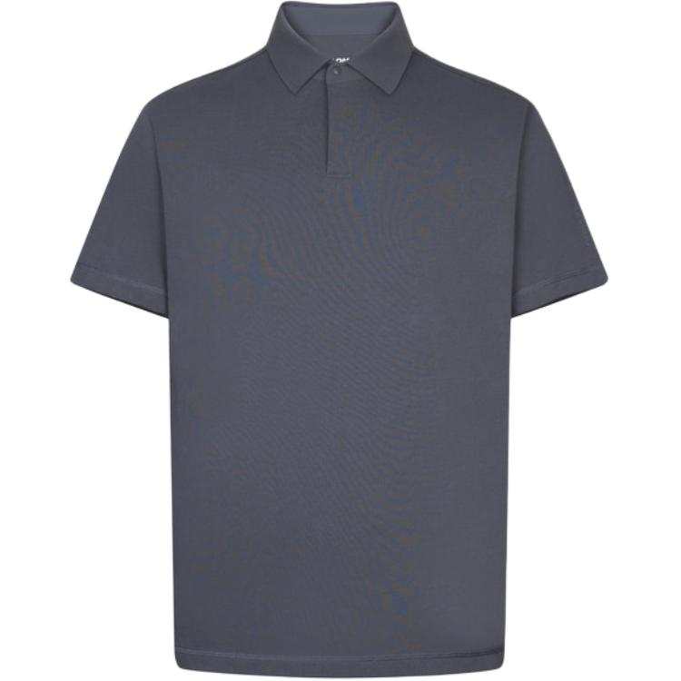 SALOMON Polo Shirts Men's Turbulent Blue Polo Collar Moderate