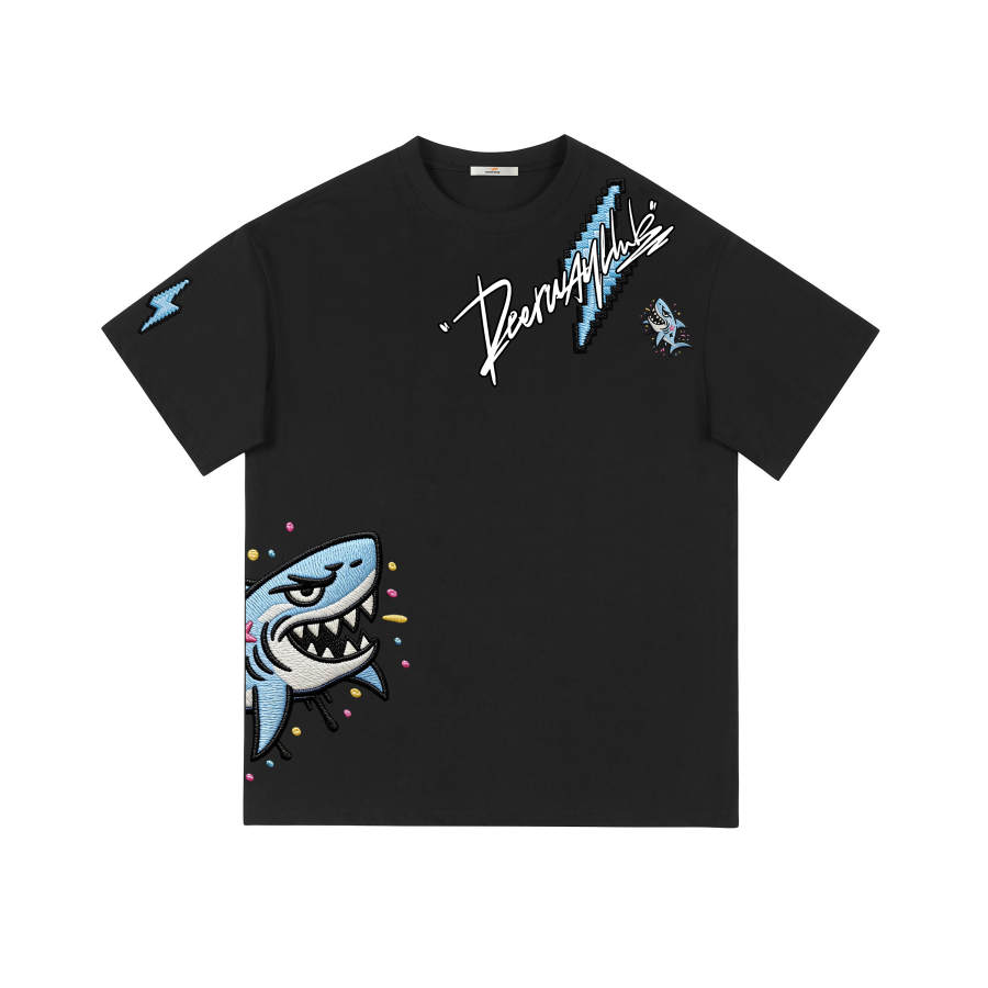 DEERWAY T Shirts Unisex Crew Neck Moderate Straight Fit