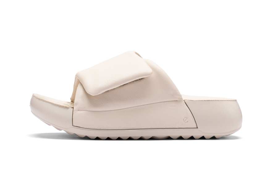 Ecco SS26 Como Women's Shoes Collection Cow Leather Sandal Women's Beige 206683