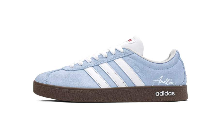 Adidas Custom Adidas VL COURT 2.0 Lifestyle Maris Sal Low top German Army Trainers Unisex Light Blue