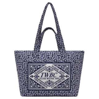Teenie Weenie Fabric Handbag Regular Women's Navy Blue
