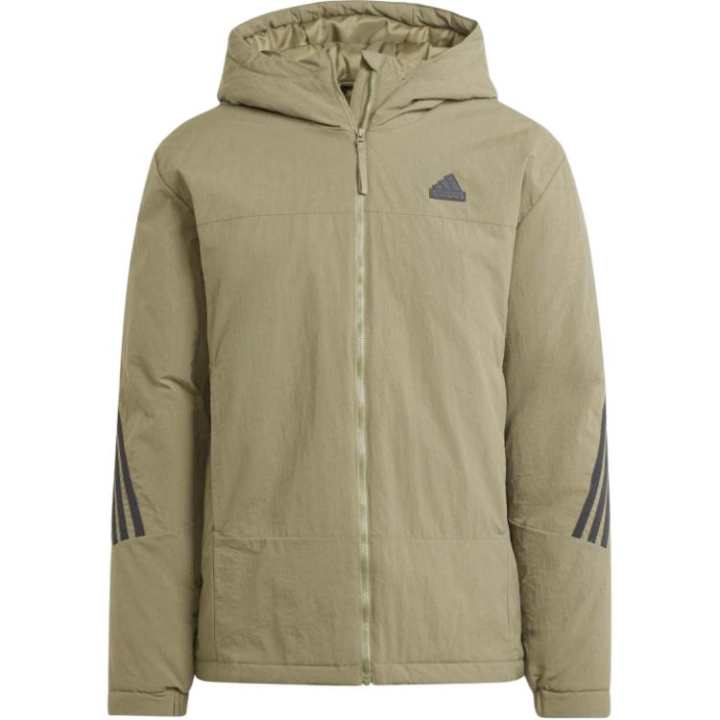 Adidas Adidas Jackets Men's Olive Green Hooded Non Detachable Moderate Other