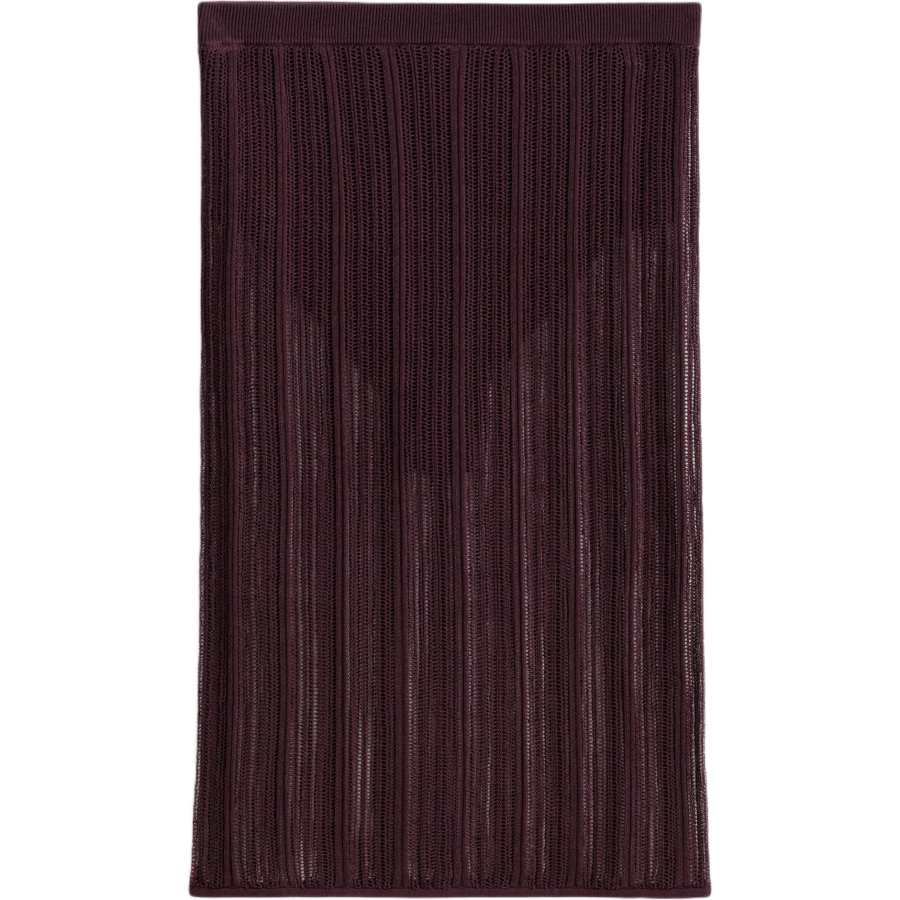 COS Knit Long Skirts Women's Dark Brown Thin