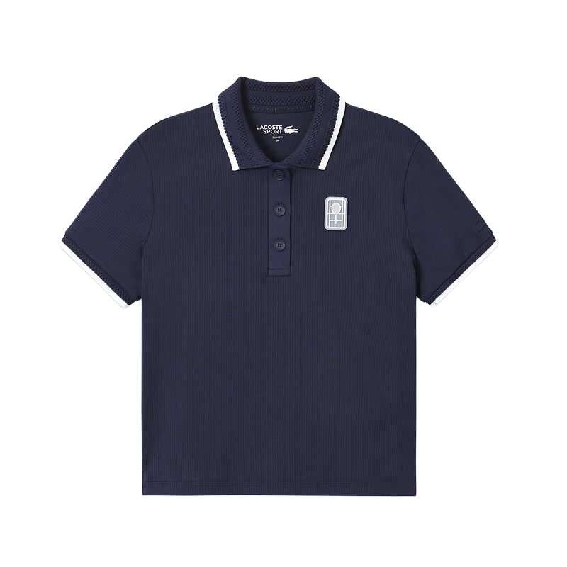 LACOSTE Tennis Tops Women's Polo Collar Moderate