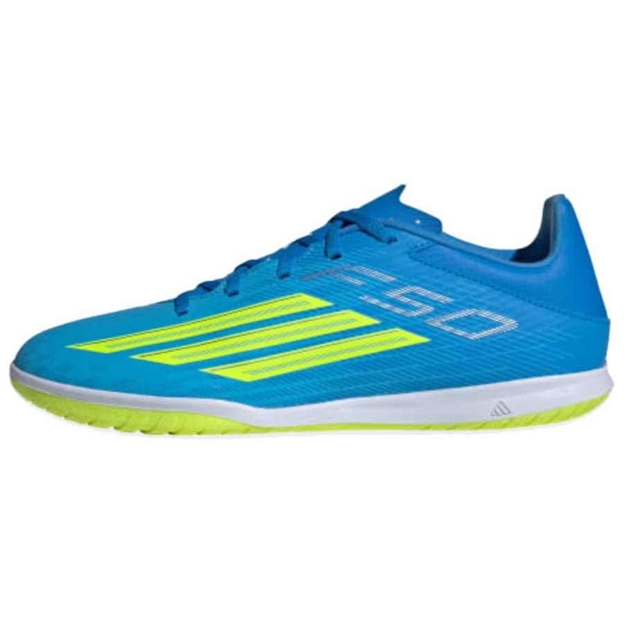 Adidas Adidas F50 CLUB Breathable Support Abrasion Resistant Soccer Shoes Unisex Blue