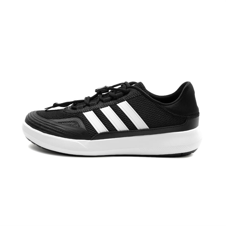 Adidas Adidas ROAMBOAT PU, Textile, Synthetic Leather Abrasion Resistant Breathable Low top Outdoor Shoes Unisex Black