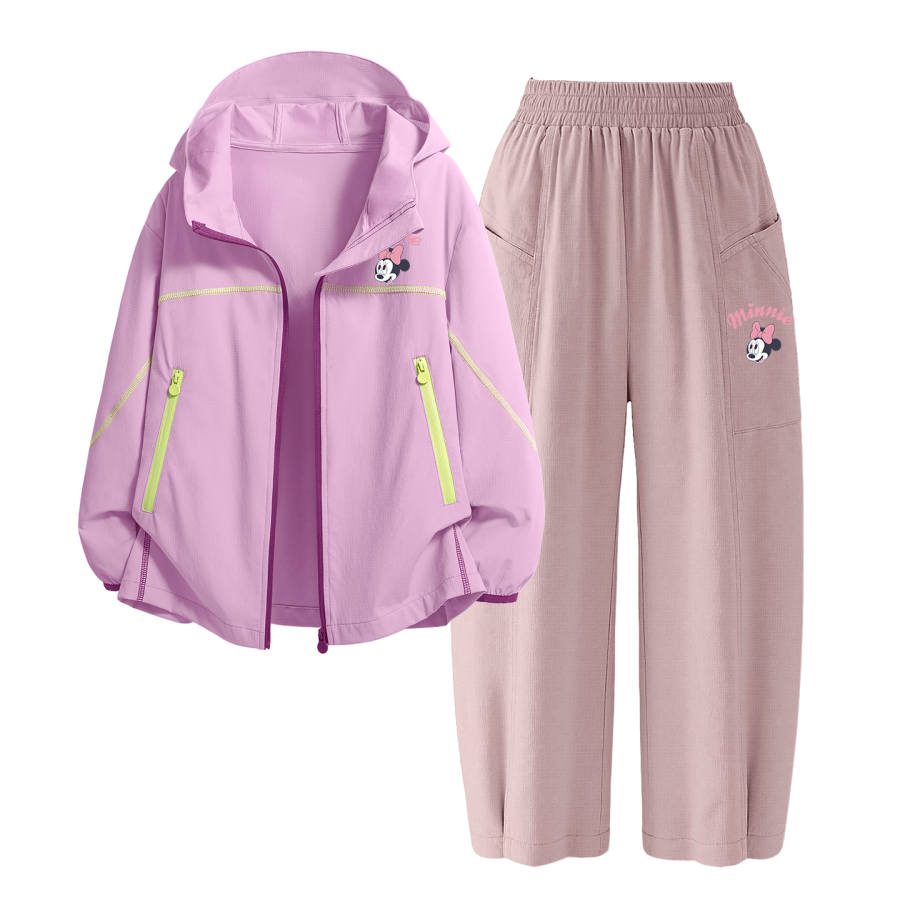 Disney Kids Casual Sportswear Crew Neck Thin