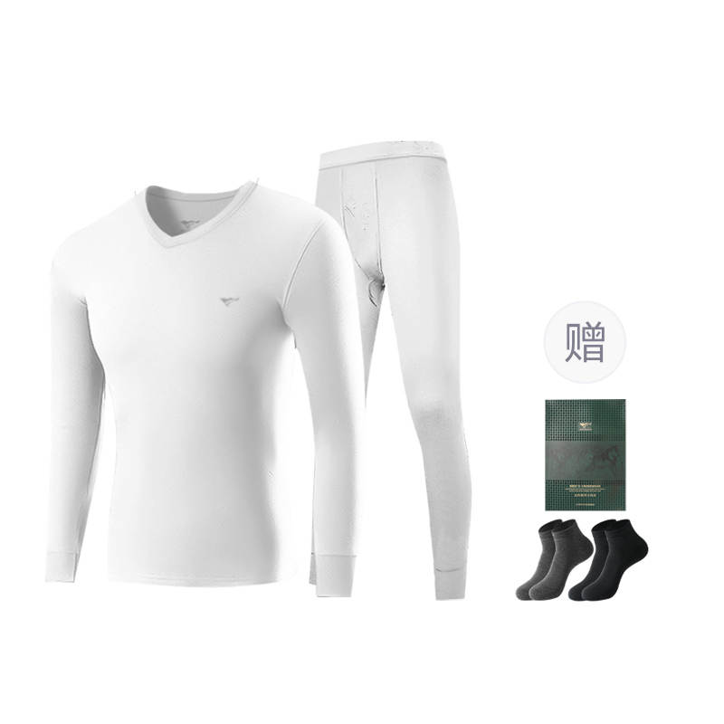 SEPTWOLVES SEPTWOLVES Thermal Set Men's Gift Box Set+2 Pack Socks