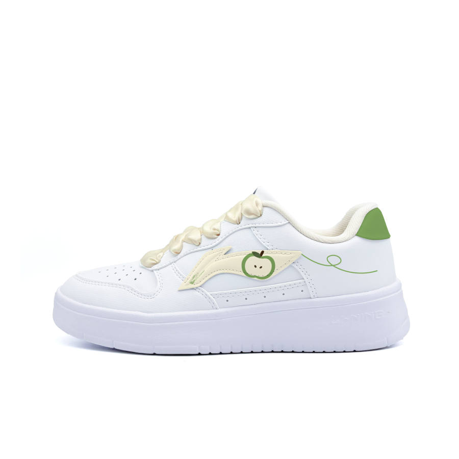 Li-Ning Li Ning Floating Boat Green Apple Abrasion Resistant Lightweight Low top Skateboard Shoes Unisex