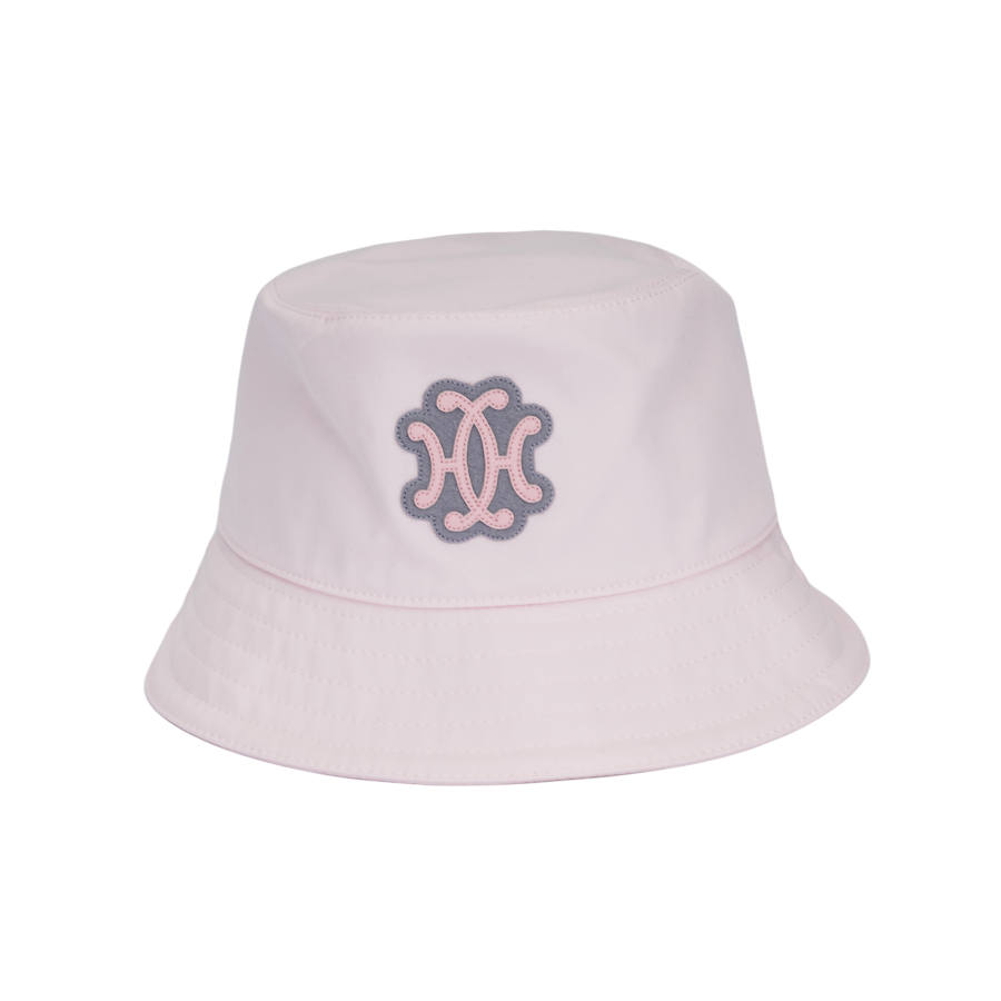 HERMES HERMES Cotton Silk Blend Bucket Hats Women's Soft Affectionate Pink