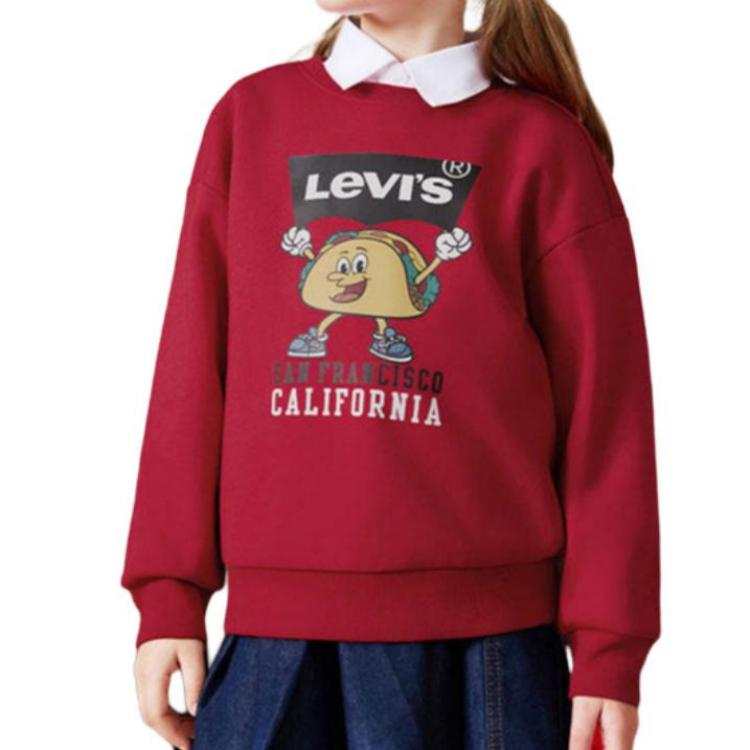 Levis Levis Kids Sweatshirts Crew Neck Moderate