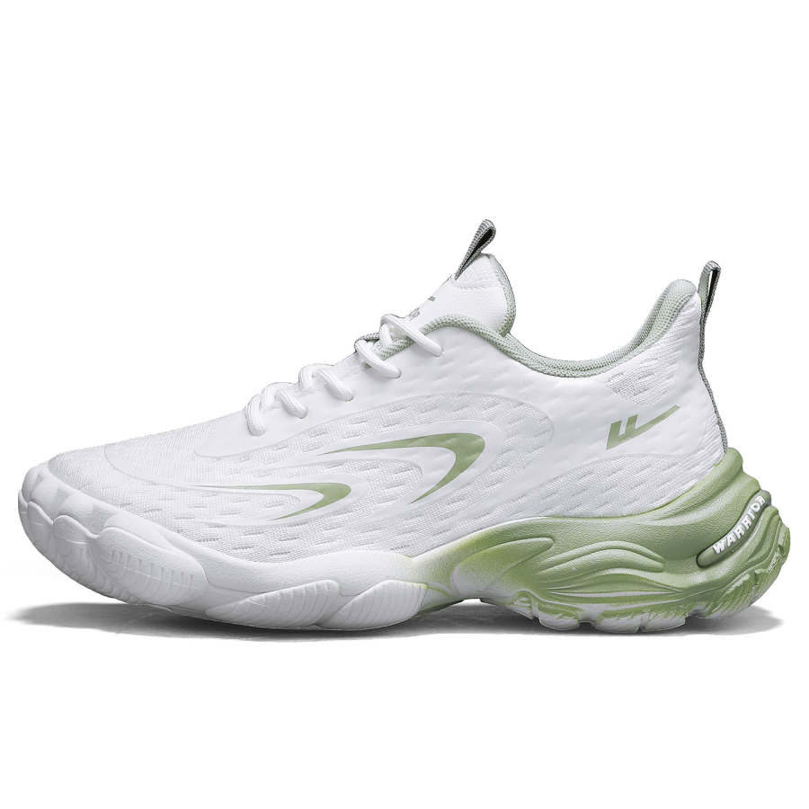 WARRIOR WARRIOR Chunky Sneakers Men's Low Top White/Green