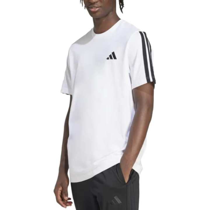 Adidas Adidas 3 Stripes T Shirts Men's White Crew Neck
