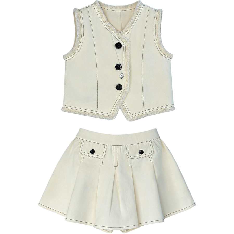 YALU Kids' YALU Short Skirt Clothing Sets