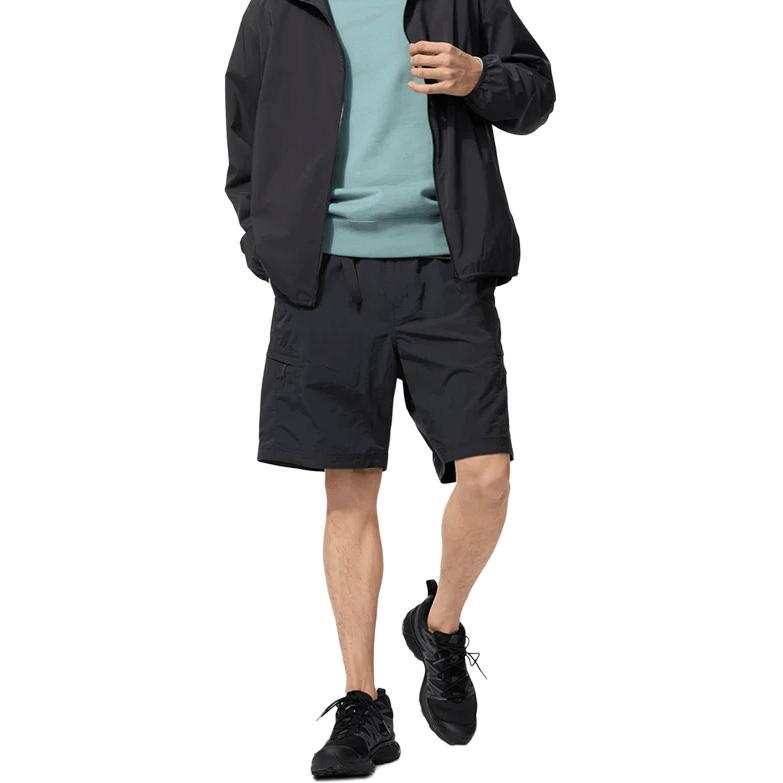 UNIQLO SS26 Cargo Shorts Men's Black Moderate