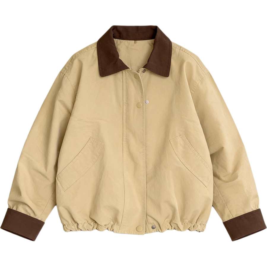YALU Kids Tops Lapel Moderate