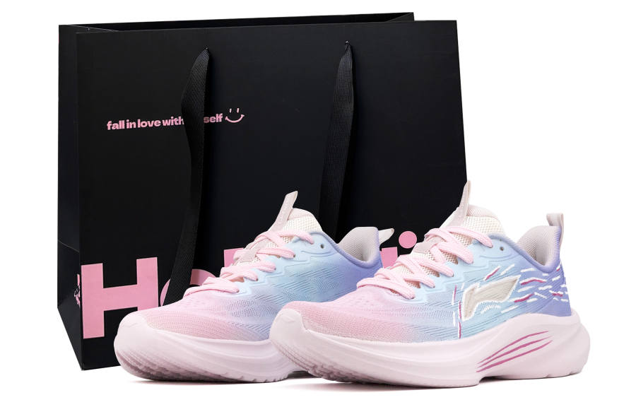 Li-Ning Li Ning Light Breeze Low top Running Shoes Women's Pink