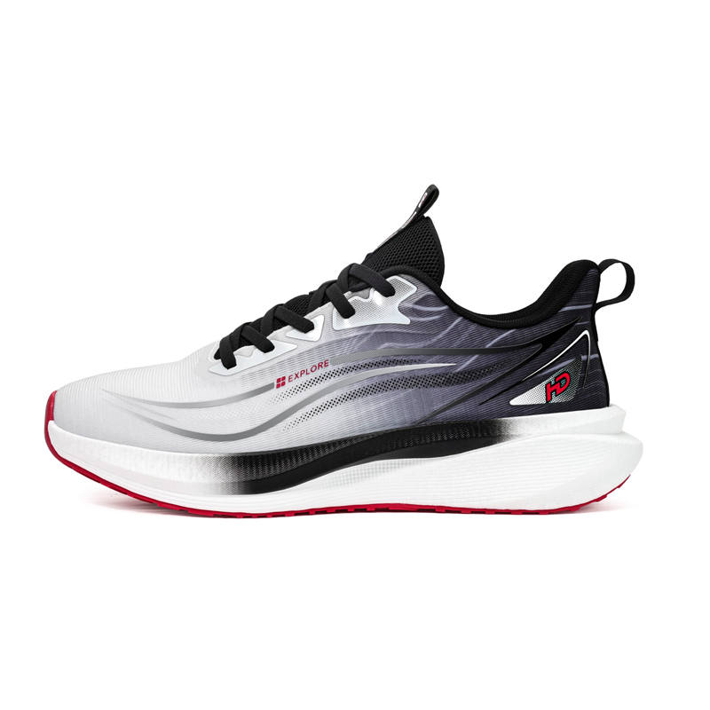 Hodo Cushioning Moisture Wicking Abrasion Resistant Breathable Slip Resistant Low top Running Shoes Men's Multicolor