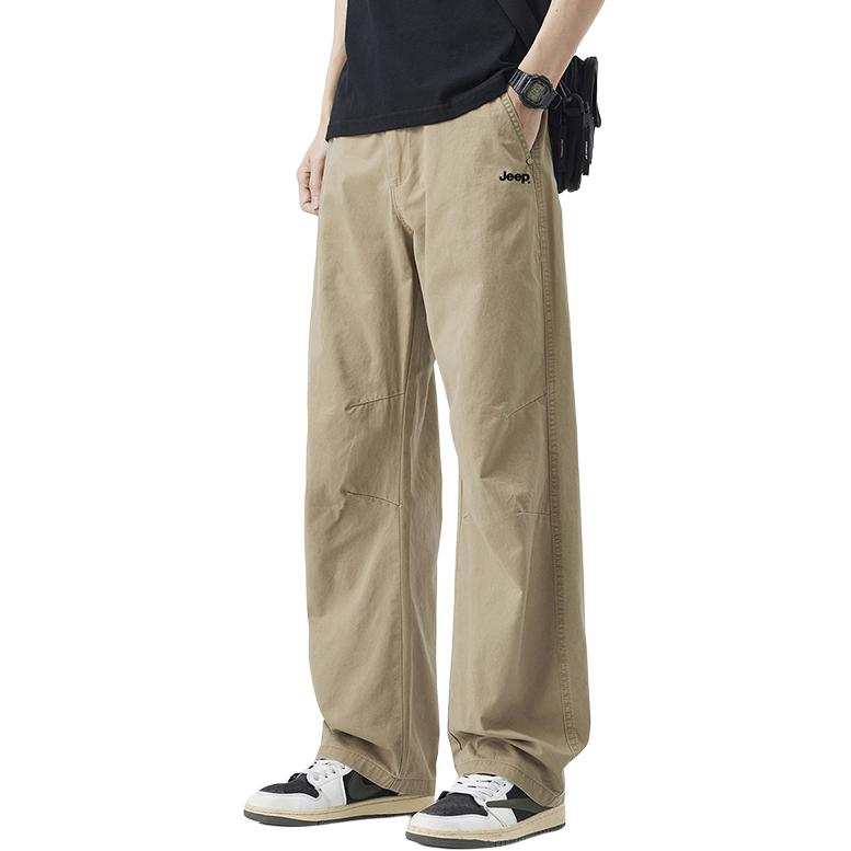 Jeep Casual Pants Unisex Thin Straight Fit Pants