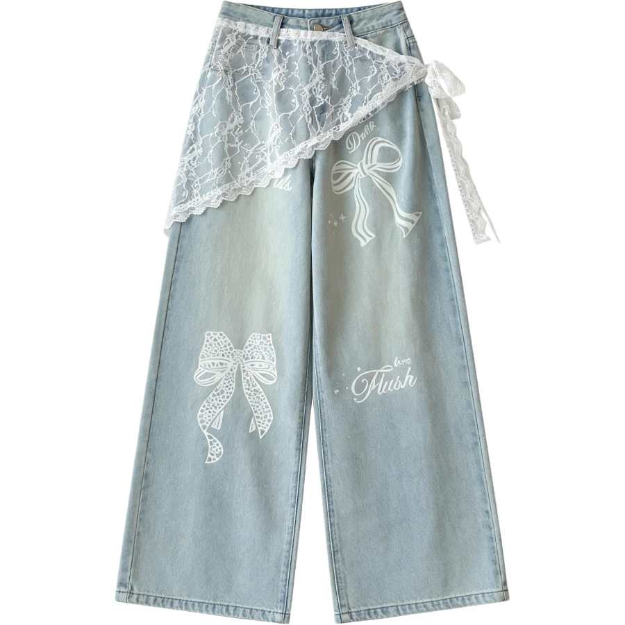 YALU Kids Jeans Thin Warming