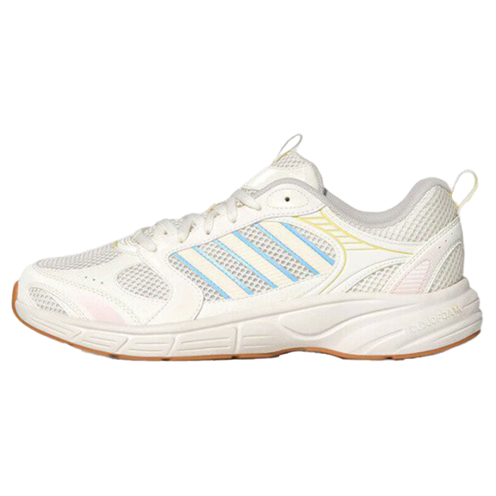 Adidas Adidas ECLYPTIX 2000 Cushioning Breathable Running Shoes Women's Beige Blue