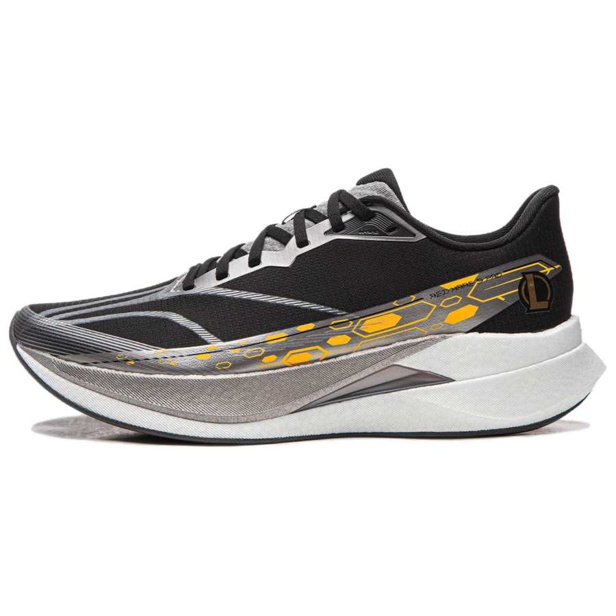 Li-Ning Li Ning x LPL Red Hare 9 PRO Cushioning Slip Resistant Breathable Lightweight Rebound Low top Running Shoes Men's Black
