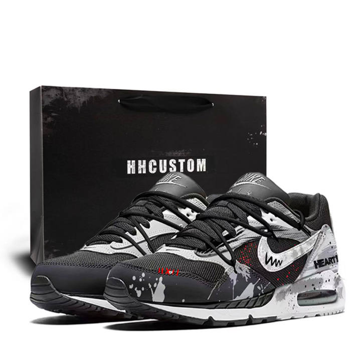 Nike Nike Air Max Correlate Casual Shoes Men's Low Top Black/White/Gray