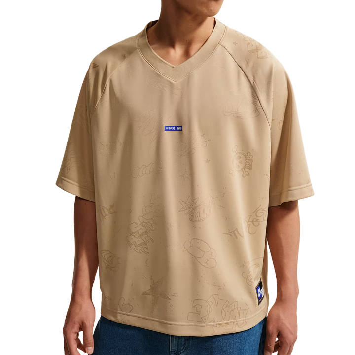 Nike Nike SB T Shirts Men's Linen Crew Neck Moderate